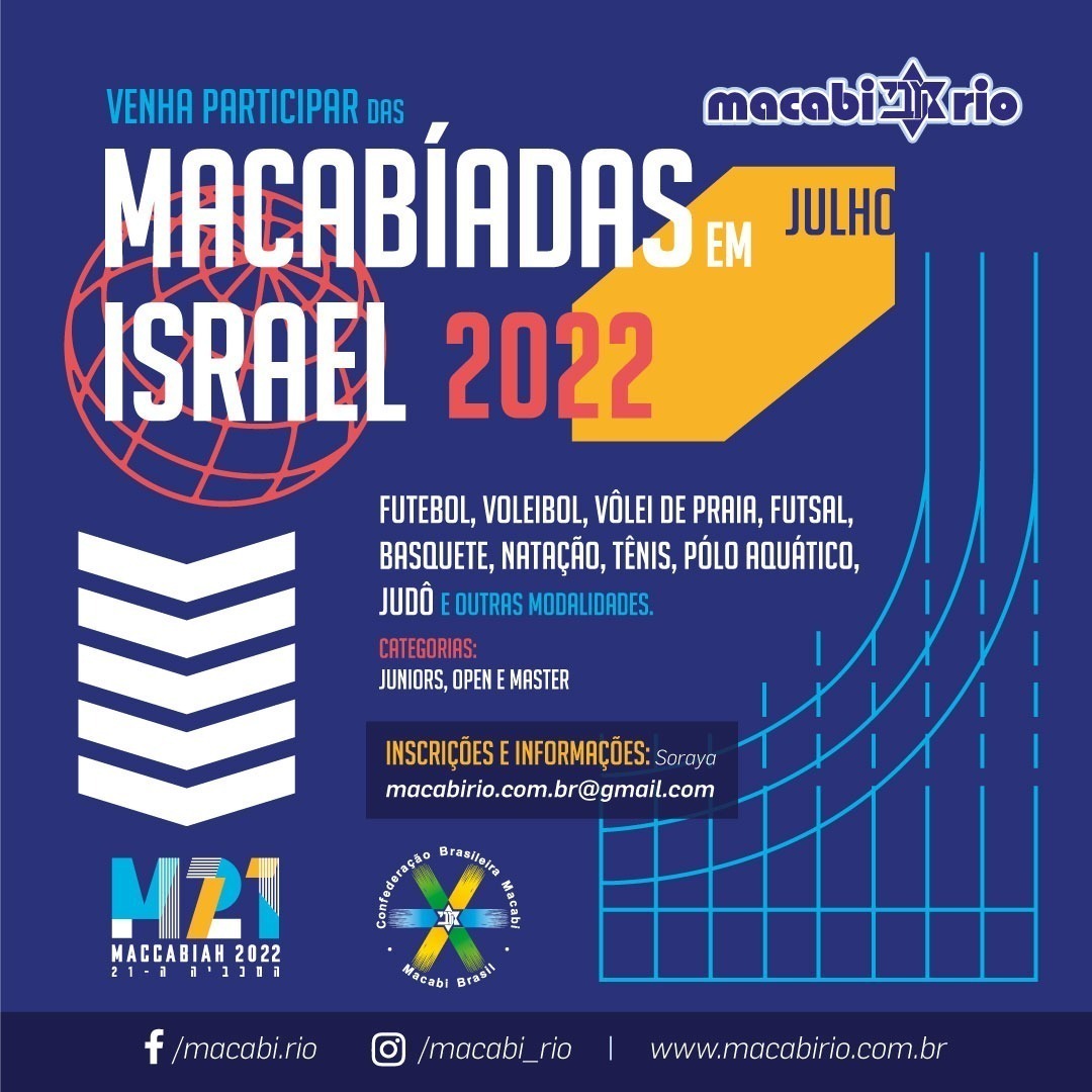 XIII JOGOS MACABEUS PANAMERICANOS 2015 – Macabi Rio